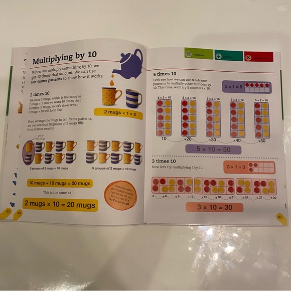 Bundle of 5 Math Themed Kids Homeschool Learning Books - Picture 12 of 12